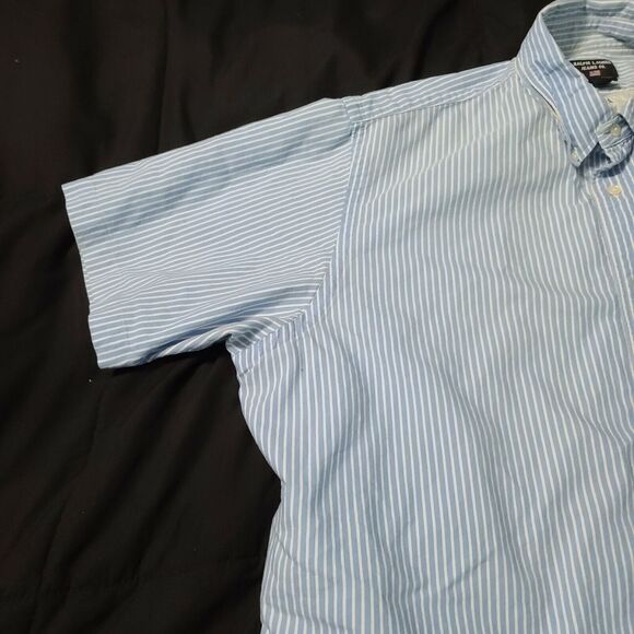 Ralph Lauren Mens Button Up Shirt Multicolor Size XL Cotton American Flag Logo - Picture 8 of 12